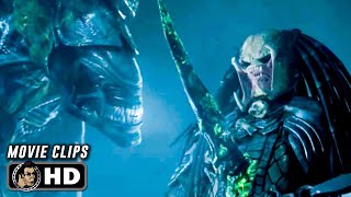 AVP ALIEN VS PREDATOR Clip  quotAn Alliancequot 2004 [upl. by Lanita624]