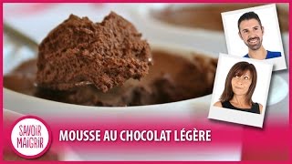 Mousse au chocolat légère  Recette Facile et diététique [upl. by Netnerb]