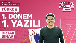 KİM 100 İSTER 7Sınıf Türkçe 1Dönem 1Yazılıya Hazırlık  20242025 Sınav Konuları Full Tekrar [upl. by Dronel]