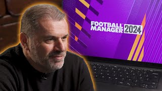 “It’s where it all started for me” Ange Postecoglou on Football Manager Japan and Tactics 👀 [upl. by Ahsinel]