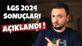 LGS 2024 Sonuçları AÇIKLANDI [upl. by Bergess]