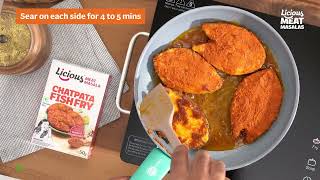 How to Cook Fish Fry with the Licious Chatpata Fish Fry Masala [upl. by Ylellan290]