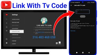 How to use your phone or tablet to activate YouTube on Tv With a Code  mobile ko tv se link kare [upl. by Adaliah]