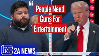 Trump Tells Parents Of School Shooting Victims We Need More Guns For Entertainment [upl. by Carmelina]