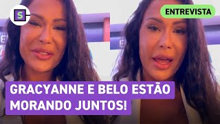 Gracyanne volta a morar com Belo Existe amor estamos nos resolvendo [upl. by Tyne]