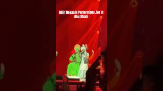 Diljit Dosanjh In Abu Dhabi  Diljit Dosanjh live performance  DilLuminati tour diljitdosanjh [upl. by Atiekahs]