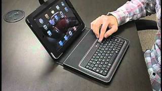 iPad Bluetooth Keyboard And Standing Case  Hipstreet [upl. by Jos]