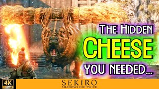 Blazing Bull CHEESE I Regret NOT KNOWING SOONER in Sekiro [upl. by Naimed]