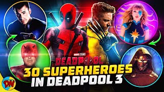 Deadpool amp Wolverine  Every Possible Cameo 😲  Deadpool 3 All Updates [upl. by Ahsillek]