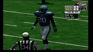 ESPN NFL 2K5 Seahawks vs Texans [upl. by Nehtanhoj]