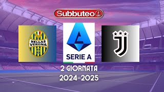 Hellas VeronaJuventus Chi Emergerà Nella Sfida di Serie A 20242025 [upl. by Ailsa]