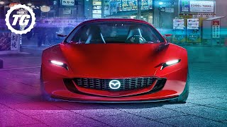 FIRST LOOK RotaryEngine Mazda Previews Next RX7 [upl. by Enohpesrep306]