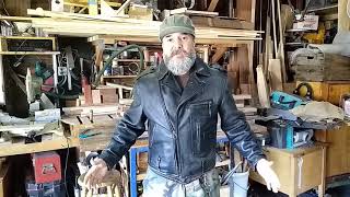 Buco Horsehide Motorcycle Jacket The Fonz and Some Knowledge [upl. by Laaspere]