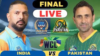 World Champions of Legends Live India Champions vs Pakistan Champions  INDC vs PAKC Live WCL 2024 [upl. by Durgy]