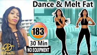 Easy No Equipment Workout  Dance the Fat Away  30 Minutes Hiit Zumba Workout [upl. by Eibbil338]