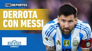 💥 ¡PERDIÓ ARGENTINA  Con todo y Lionel Messi Argentina cayó en Paraguay  GolXGol [upl. by Oicaro]