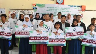 Econext Ventures kab Bogor Bantu sosial Beasiswa Sisawa SD SMP di Parung Panjang [upl. by Lukin525]