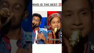 Kaise huasinging challenge by Rishi and pawandeepbest singing challenge 🔥trendingsong indianidol [upl. by Zwick]