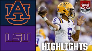 Auburn Tigers vs LSU Tigers  Full Game Highlights [upl. by Nairadas]