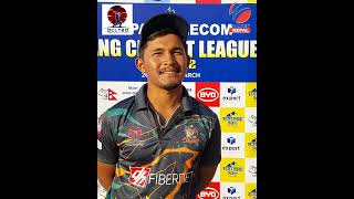 Arjun Gharti of Ghorahi Tigers allround performance against Deukhuri Warriors  Dang Cricket League [upl. by Socem459]