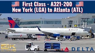 Delta Airlines  A321200  First Class  New York LGA to Atlanta ATL  Trip Report [upl. by Vladimir]