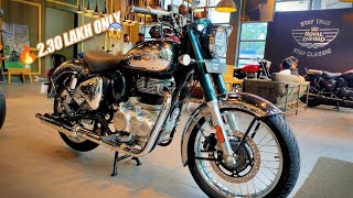 The Royal Enfield Classic 350 Emerald Green is the Best Looking Bike  AutoRj01 [upl. by Homovec]