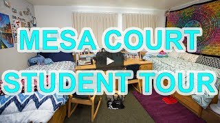 Mesa Court Student Tour  UC Irvine Housing [upl. by Netnilc]