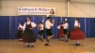 Altoona Almrausch Schuhplattlers German Dance [upl. by Eladnyl221]