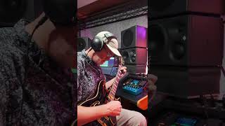 First session with new Strymon BigSky MX and also brand new Ibanez semi acoustic [upl. by Heigl]