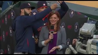 MLB Messing With Reporters [upl. by Ennywg779]