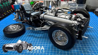 Build the 18 Scale Stirling Moss 1955 Mercedes W196R  Pack 8  Stages 4860 [upl. by Lrae]