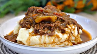 The Best Pot Roast Recipe  Tender Flavorful and Easy to Make [upl. by Eyllom986]