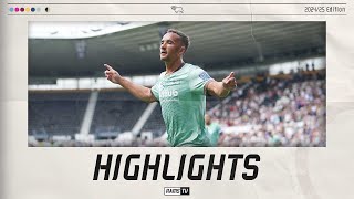 HIGHLIGHTS  Derby County VS Real Valladolid [upl. by Marfe]