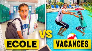 VACANCE VS ÉCOLE  😭🔥 la pire rentrée scolaire [upl. by Oneal288]