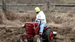 Wheel Horse Cultivating Video [upl. by Mihe]