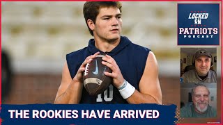 New England Patriots Rookie Minicamp Drake Maye Ja’Lynn Polk Javon Baker — What to Expect [upl. by Arleen300]