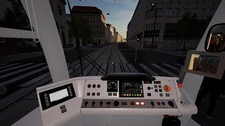 TramSim  Console Edition ULF A1 Vienna [upl. by Neelhtak]