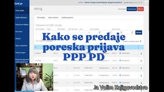 Kako se predaje poreska prijava PPP PD [upl. by Mackenzie]