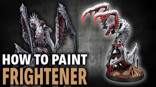 How to paint Frightener The Witcher Old World boardgame [upl. by Legnalos]