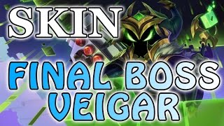 Final Boss Veigar Skin Spotlight  LOL PBE  Legendary 8Bit Boss  League Of Legends [upl. by Karissa]