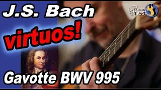 Gavotte in A Moll BWV 995 Johann Sebastian Bach [upl. by Assirralc]