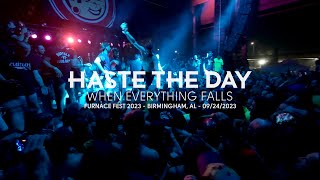 Haste the Day  When Everything Falls Live at Furnace Fest 2023 [upl. by Kim479]