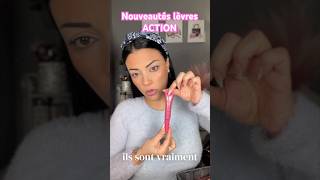 NOUVEAUTÉS LÈVRES ACTION tutorial makeup beauty viralvideo [upl. by Lefton]