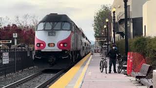 Railfanning Redwood City Station On 12202021 Ft Caltrain Malfunctioning Crossing Gates And More [upl. by Launam]