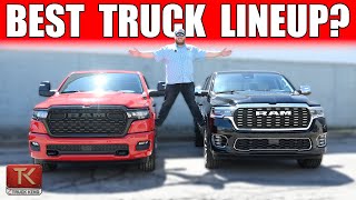 Driving the 2025 Ram 1500 Lineup to See the Differences  Hurricane 30L Over the HEMI V8 [upl. by Betthel]