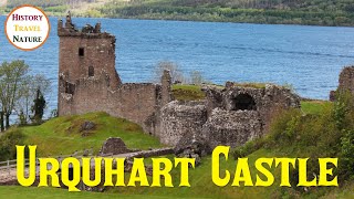 Urquhart Castle am Loch Ness  Geschichte Mythen und Legenden  Burgen Schottland [upl. by Nayd]