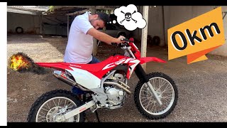 Honda CRF 250f Acessórios e Preparação [upl. by Veradia]