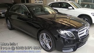 Mercedes Benz EClass  E300 AMG Line 2018 Indonesia [upl. by Noorah]