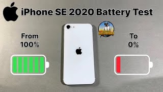 iPhone SE 2020 battery test in 2024 PUBG MOBILE BGMI [upl. by Aina]