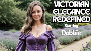 Victorian Elegance Redefined Debbie’s Sultry Garden Party Lookbook [upl. by Nicol617]